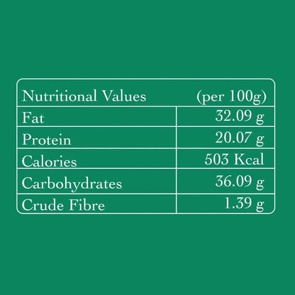 Calories and nutrition facts for Bambai mixture - a diet-friendly savory Indian snack with no artificial colors