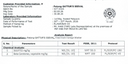 Lab analysis report for Patang-Sattur's SEEVAL product with laboratory details and chemical analysis results.