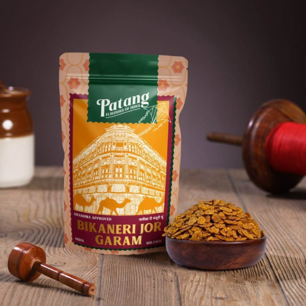Buy authentic Bikaneri Jor Garam online - traditional roasted spiced chickpea diet namkeen made in groundnut oil